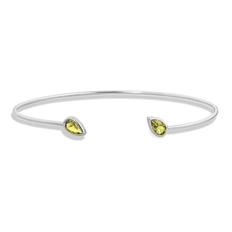 0.96CT, Lemon Quartz Bracelet (BC162BLQ)