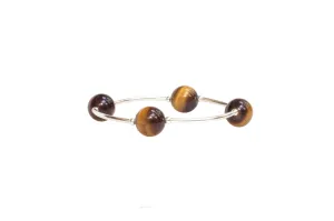 12mm Tiger Eye  Blessing Bracelet: S