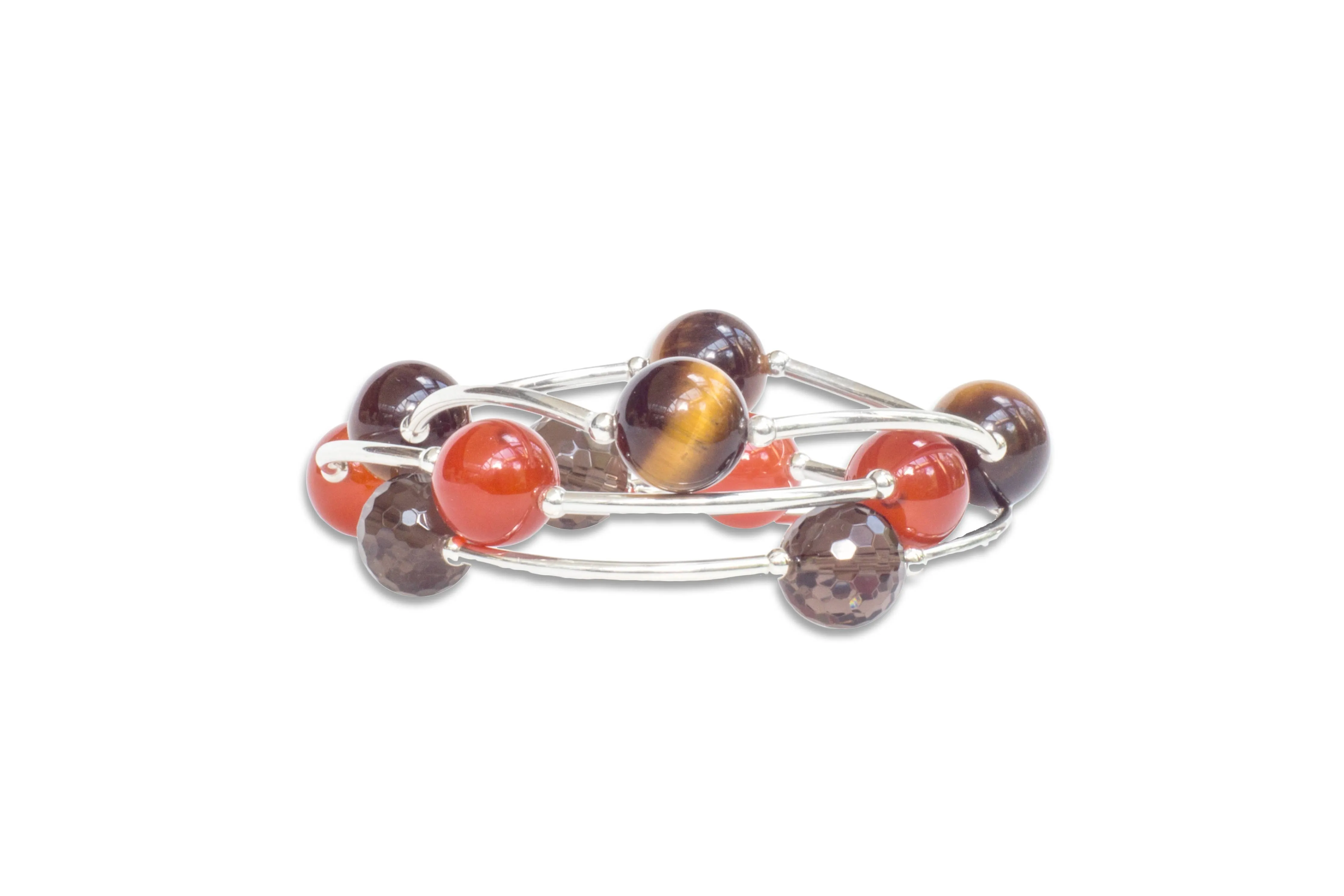 12mm Tiger Eye  Blessing Bracelet: S