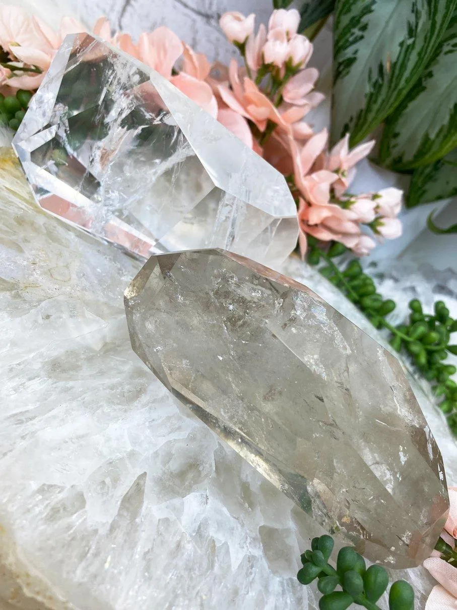 A Grade Quartz & Smoky Quartz