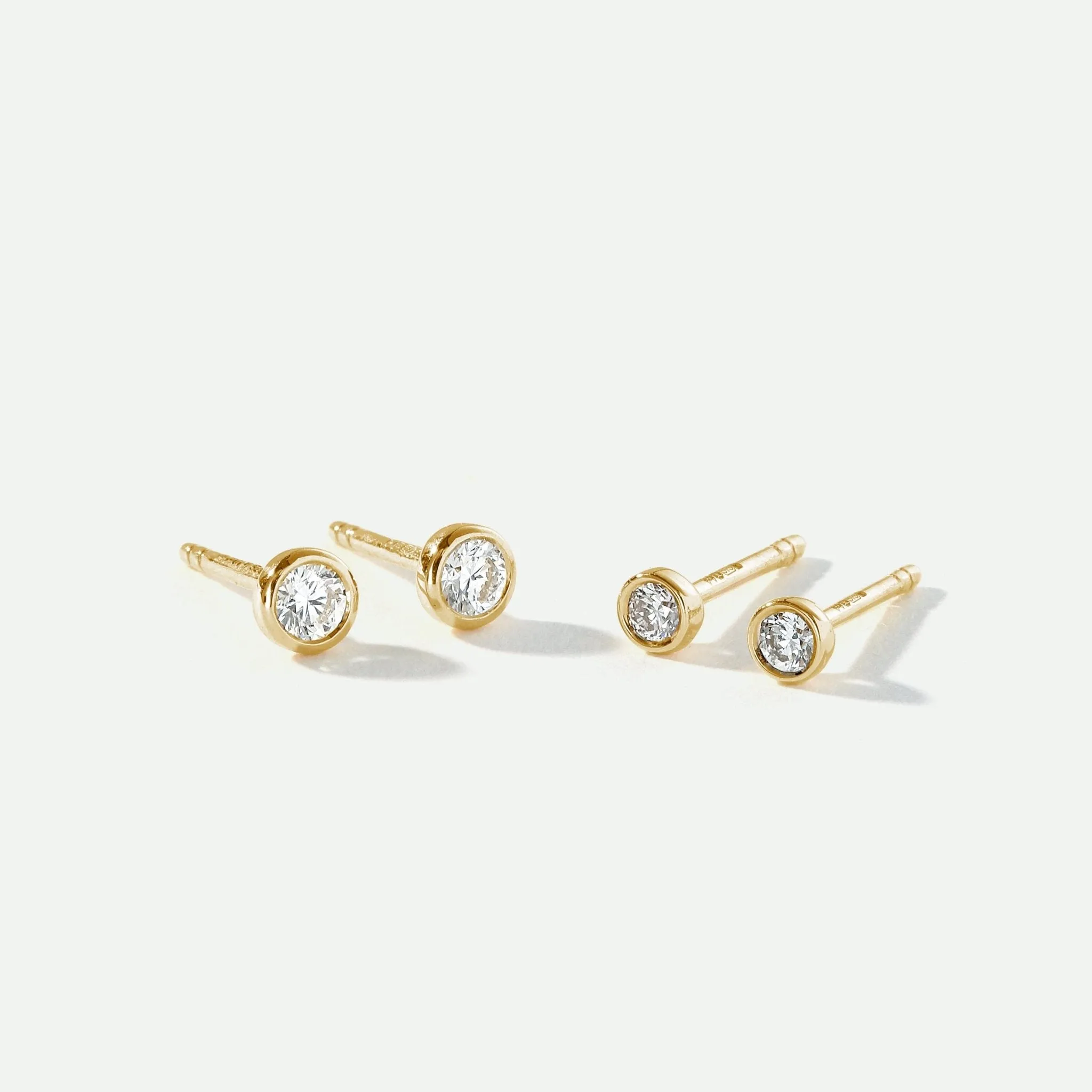 Alexis | 9ct Yellow Gold 0.20ct tw Lab Grown Diamond Earrings