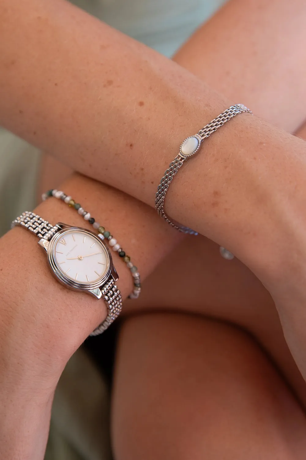 Amalfi Mesh Bracelet Silver