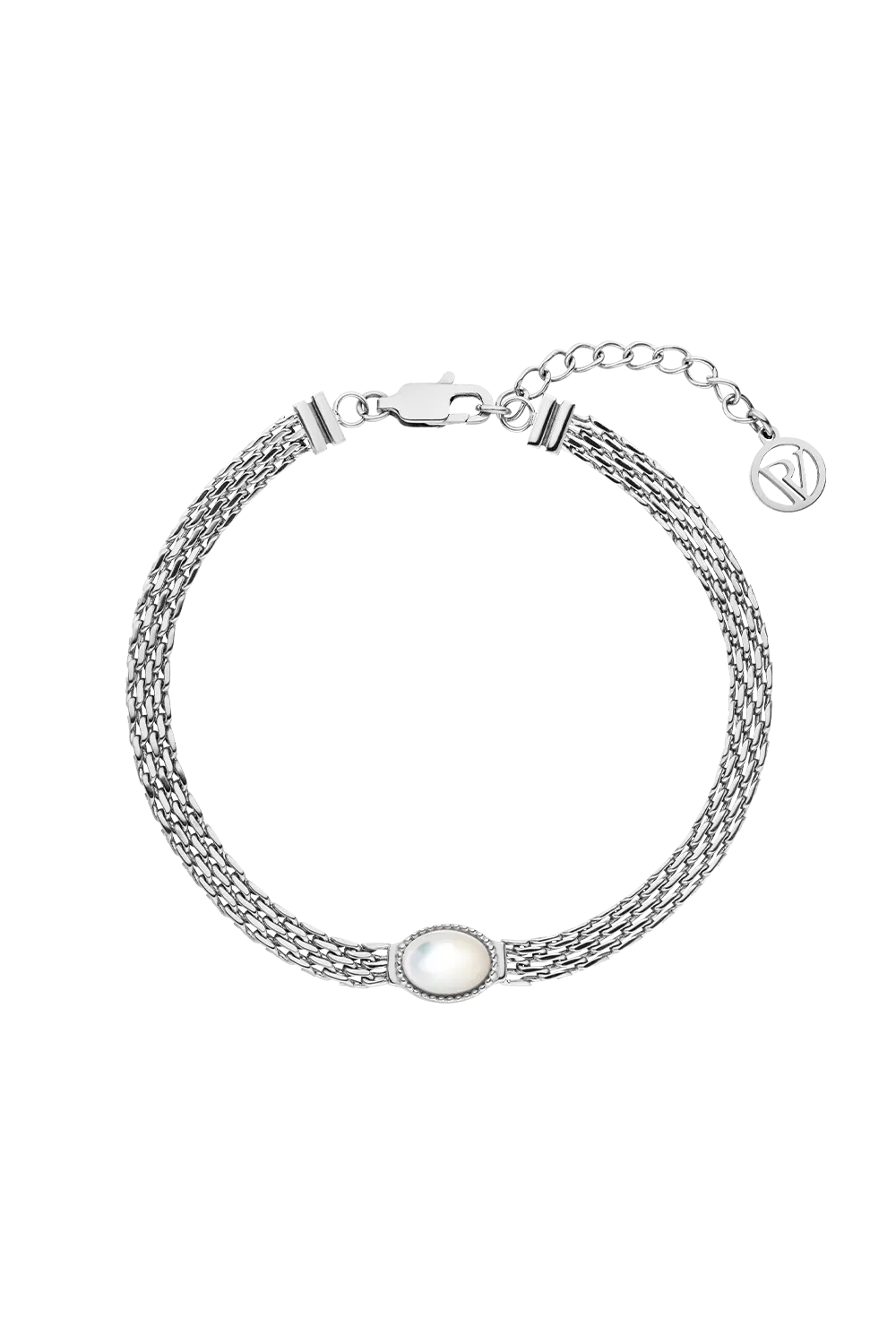 Amalfi Mesh Bracelet Silver