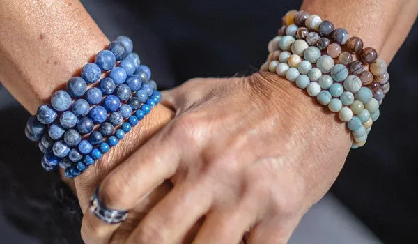 Amazonite Matte Natural Gemstone Bracelet