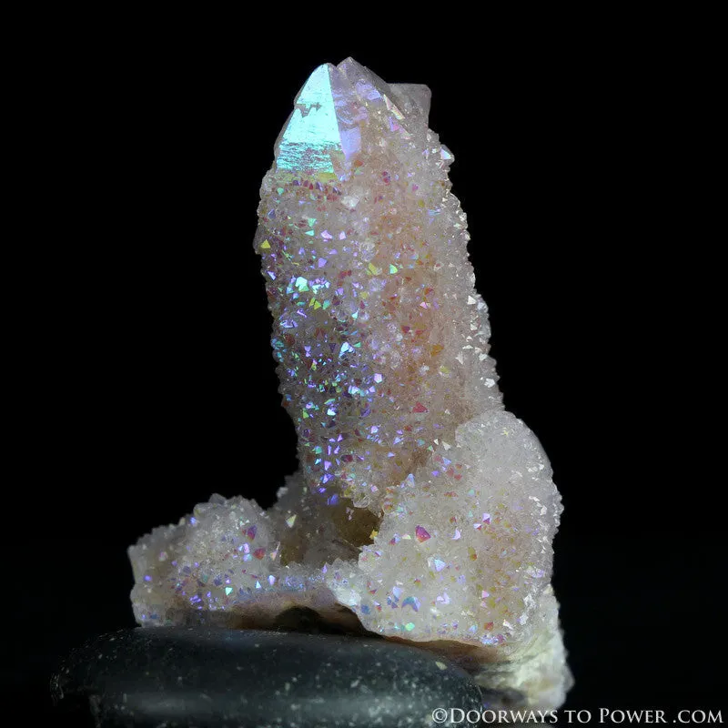 Angel Aura Druzy Spirit Quartz Crystal Cluster