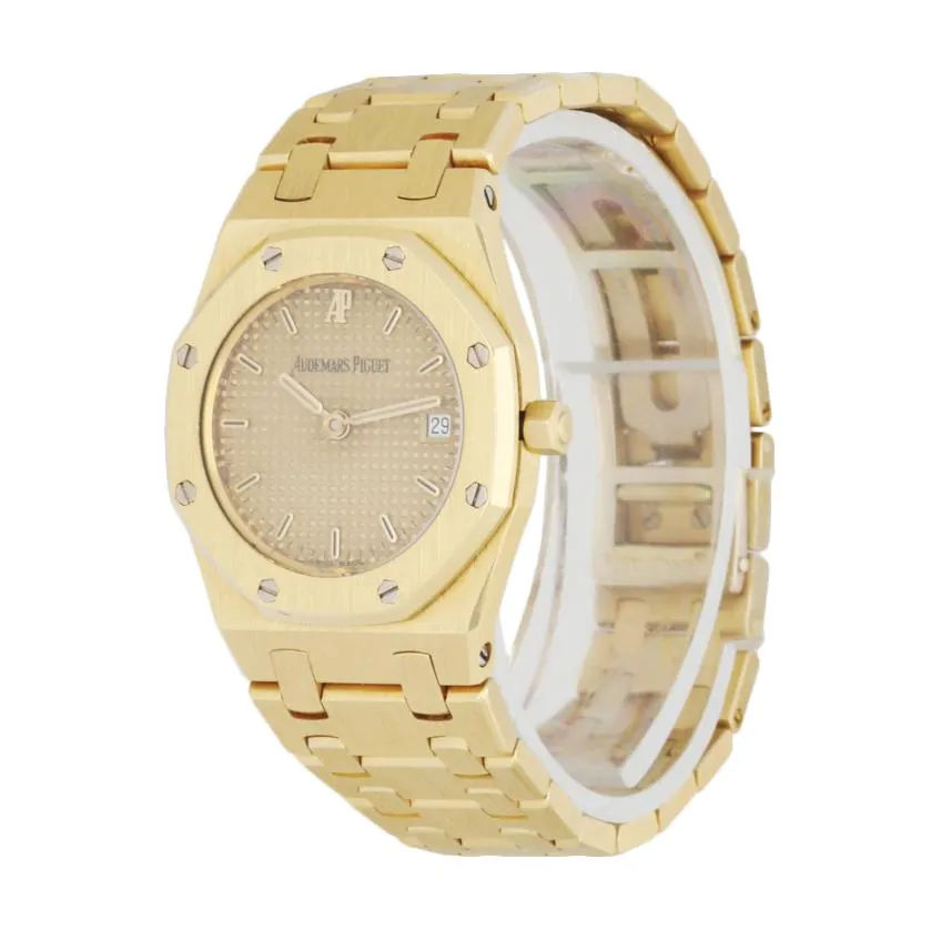 Audemars Piguet Royal Oak 66270BA 18K Yellow Gold Quartz Ladies Watch