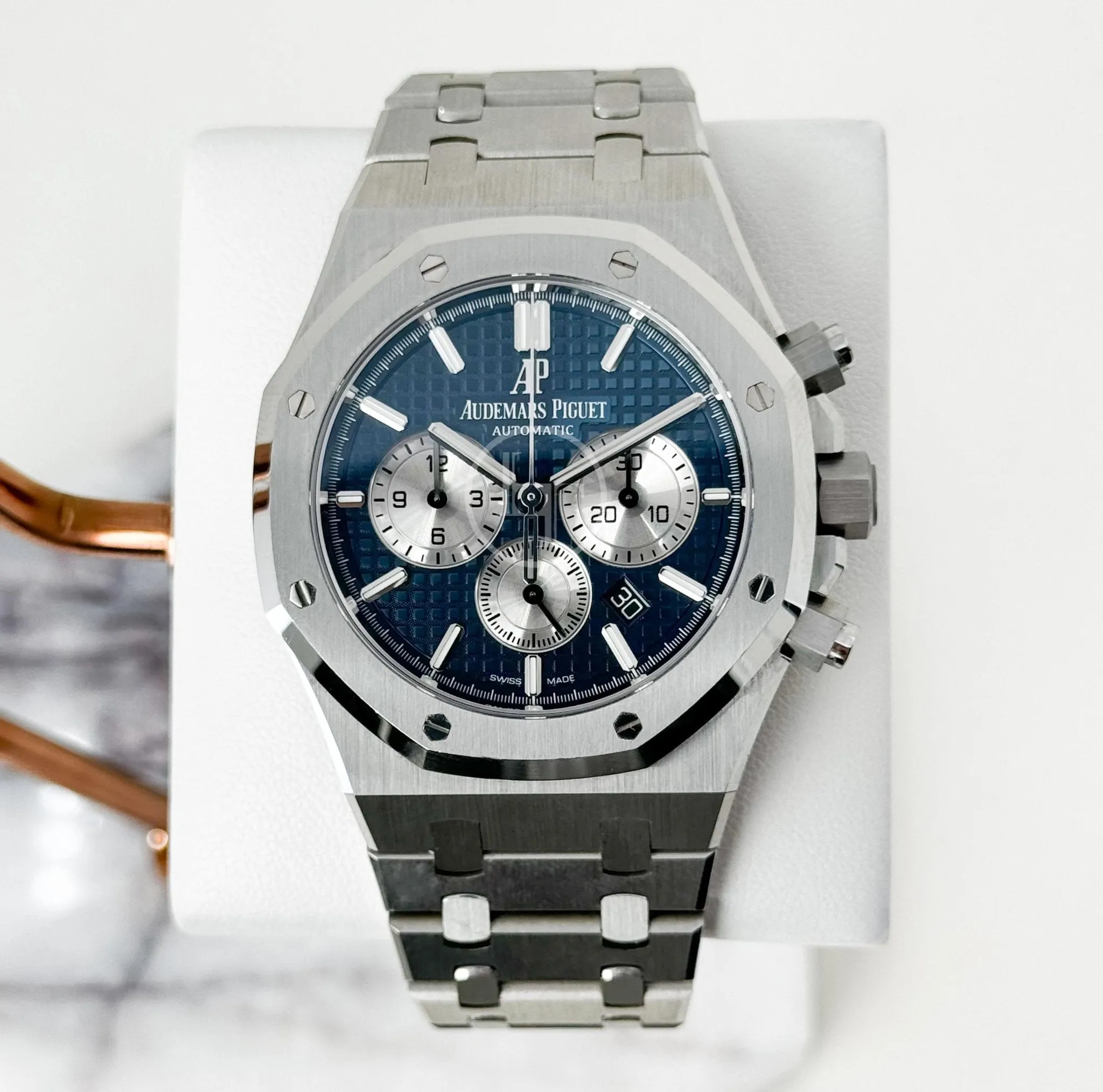 Audemars Piguet Royal Oak Chronograph Watch-Blue Dial 41mm-26331ST.OO.1220ST.01