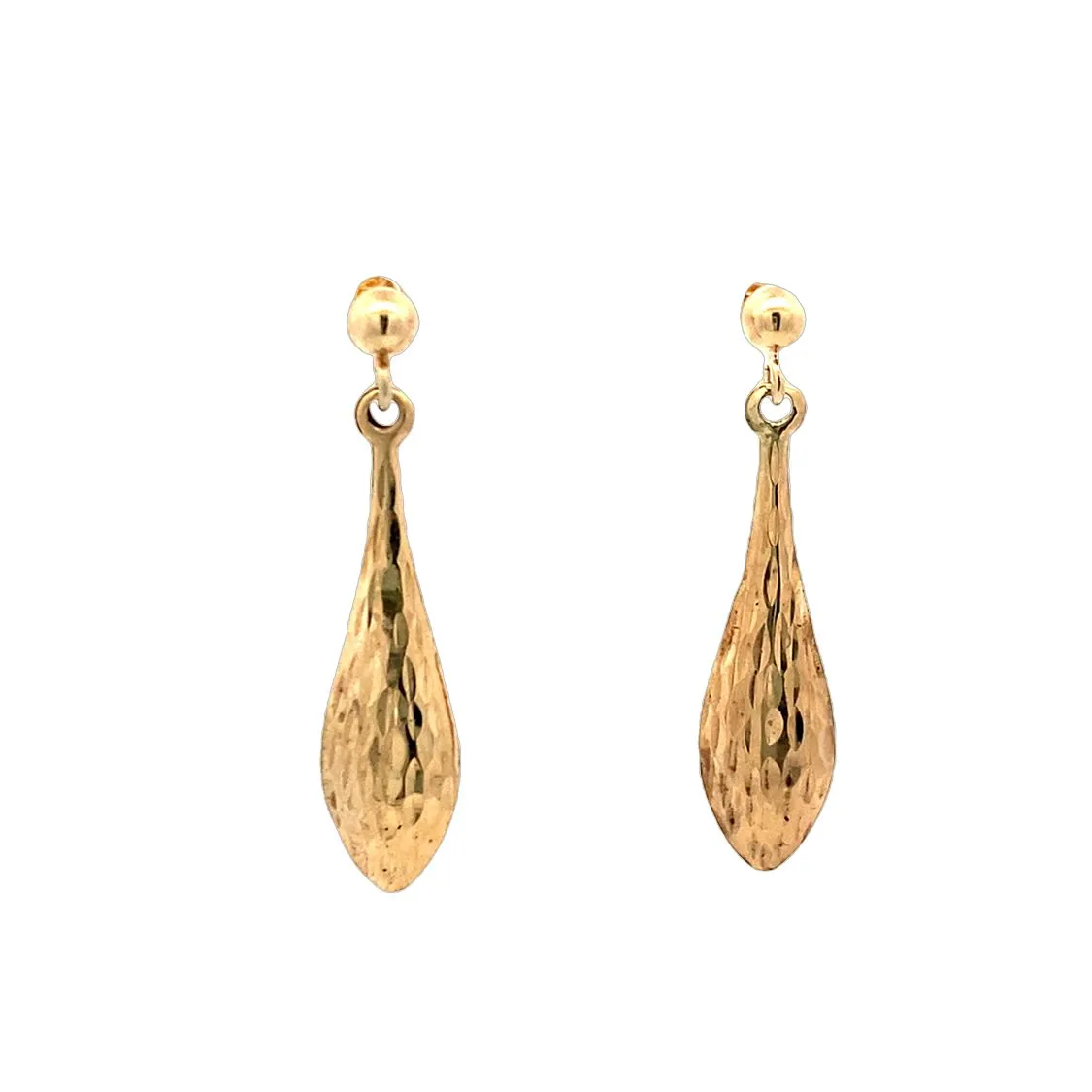 BCJ Estate Jewelry Yellow Gold Drop Earrings