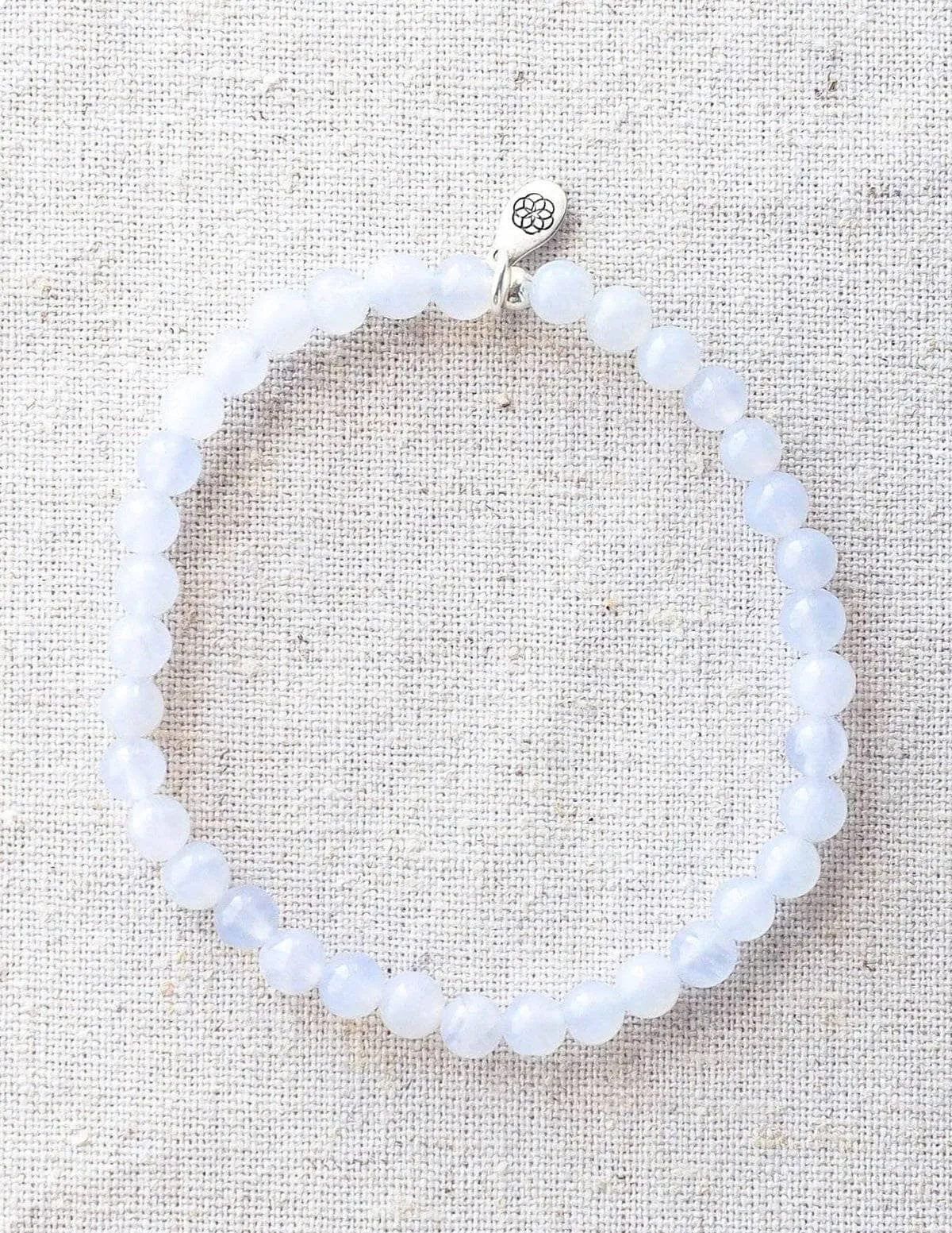 Blue Chalcedony Mini Gemstone Bracelet