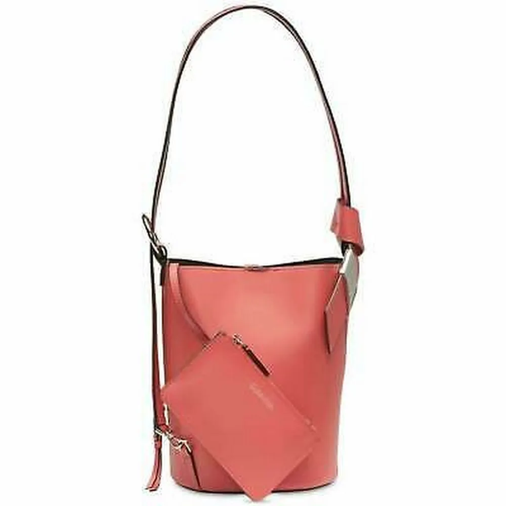 Calvin Klein Karsyn Leather Convertible Hobo Backpack