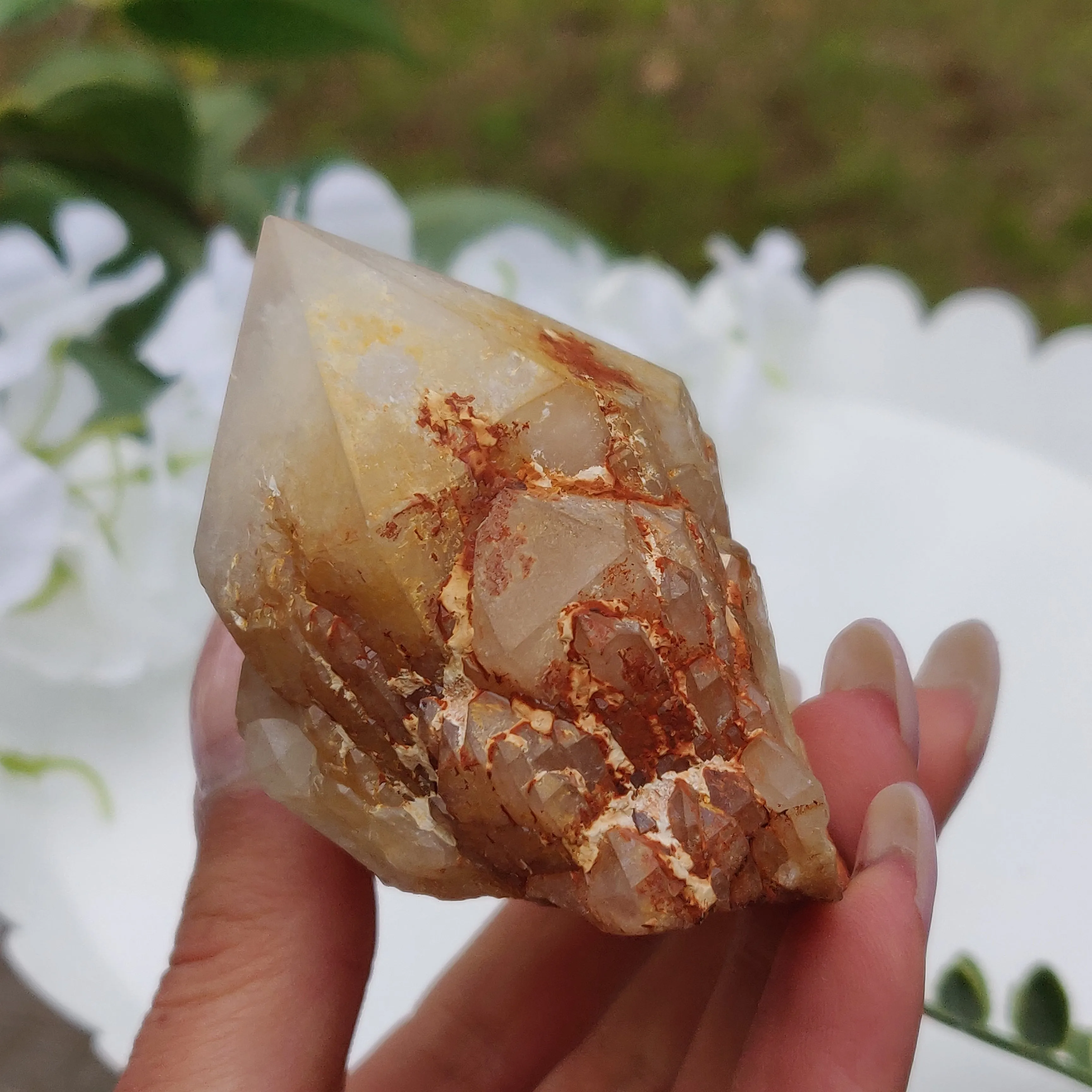 Candle Quartz Cluster #1