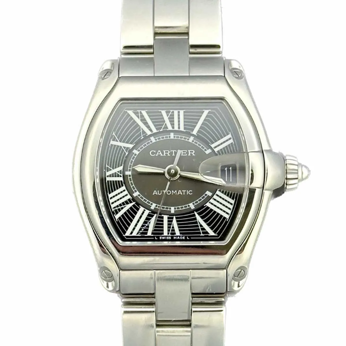 Cartier Roadster Large 2510  - Black Roman Dial