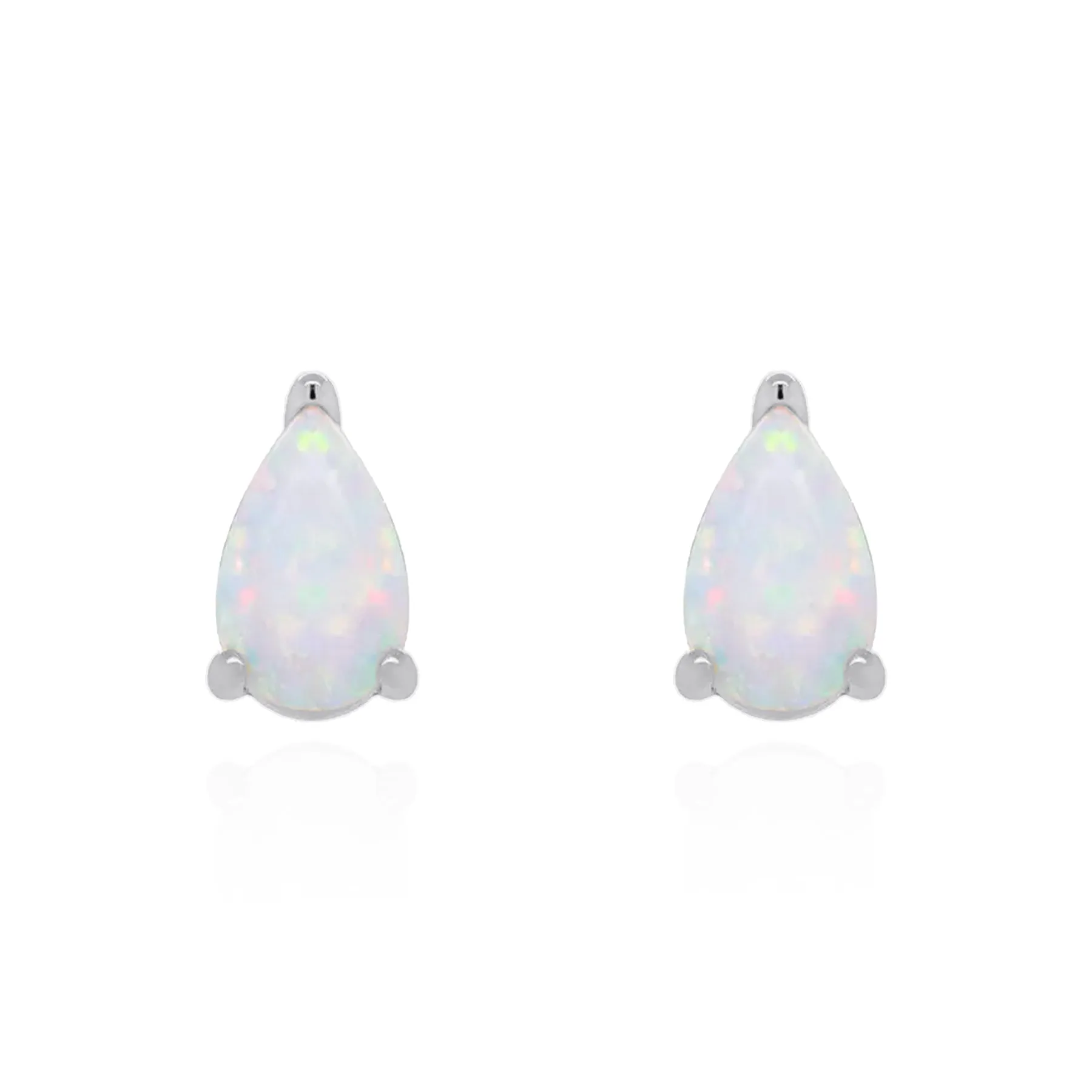 Clara Opal Stud Earrings | 925 Sterling Silver