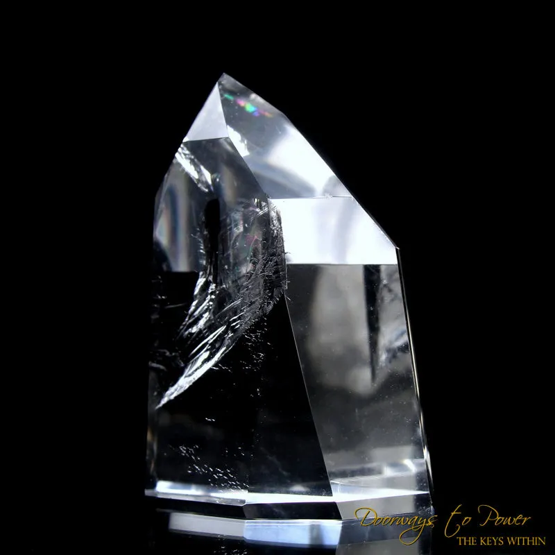 Clear Quartz Crystal Point 'Consciousness'