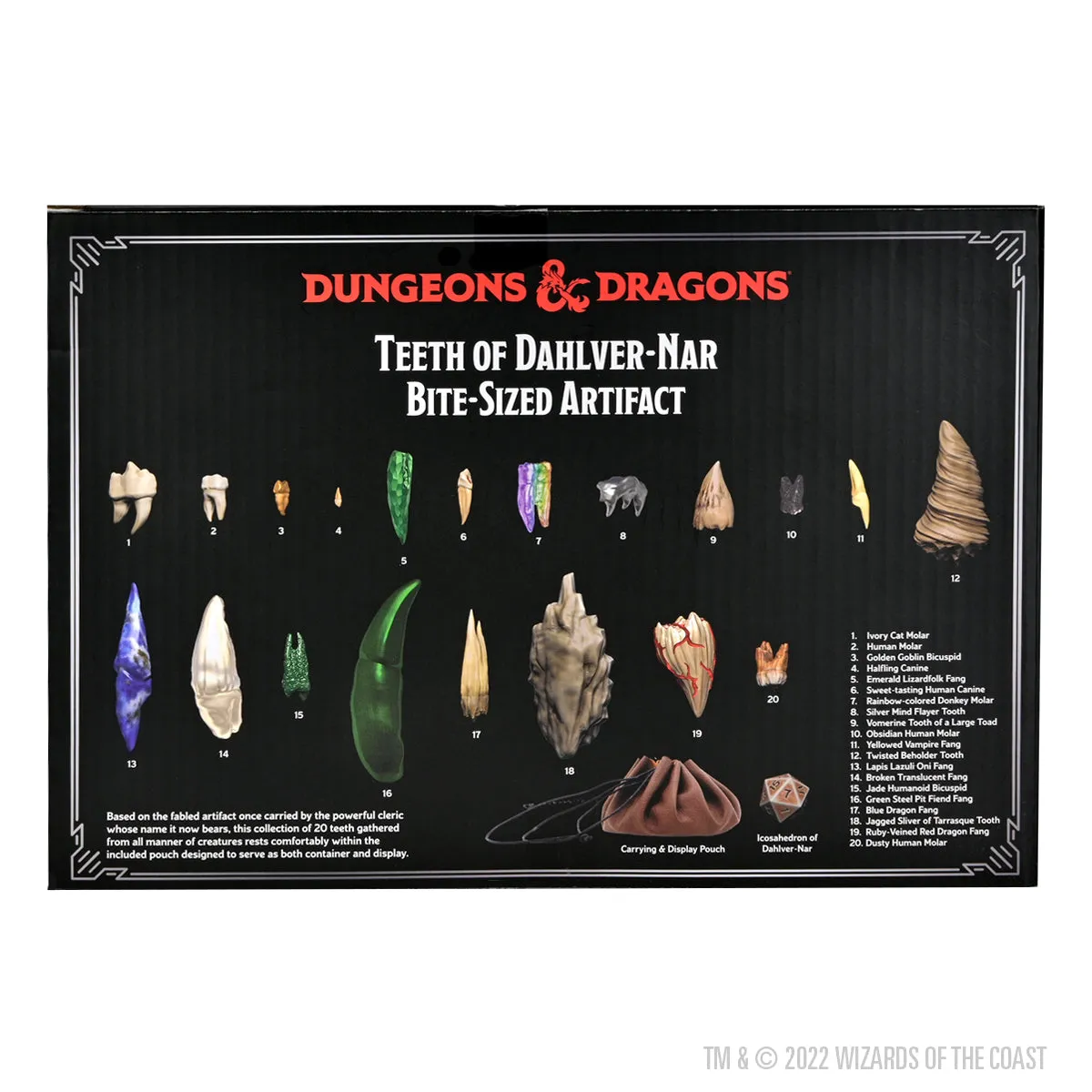 D&D Replicas of the Realms: Teeth of Dahlver-Nar Artifact