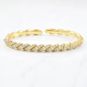 'David Yurman' Pave Flex Diamond Bracelet | 6" |