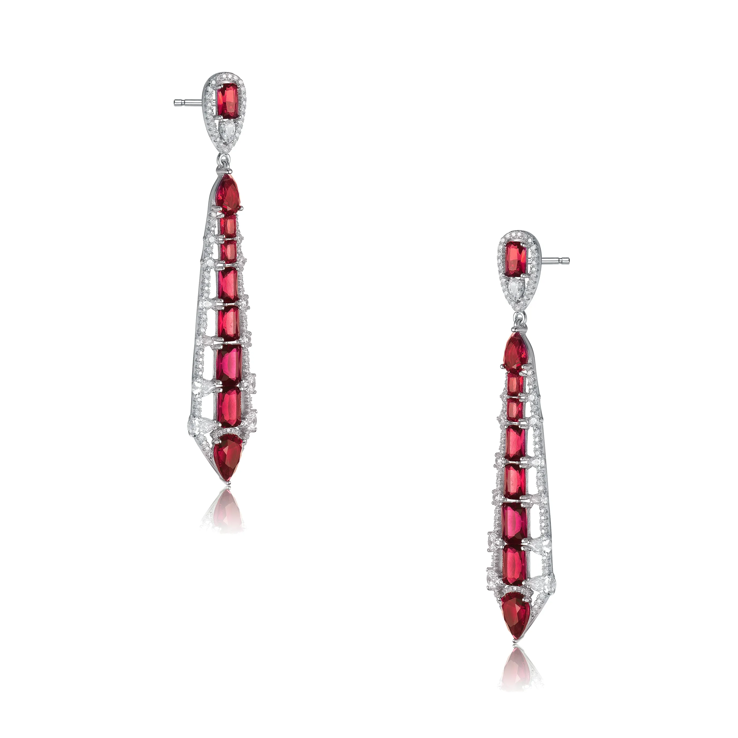 Déco Palais Geometric Drop Earrings