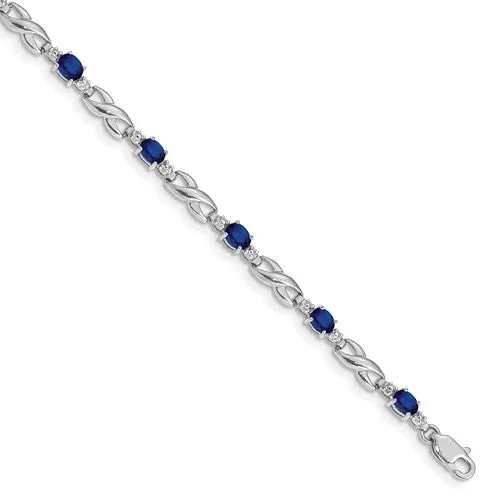 Diamond and Sapphire Bracelet QG