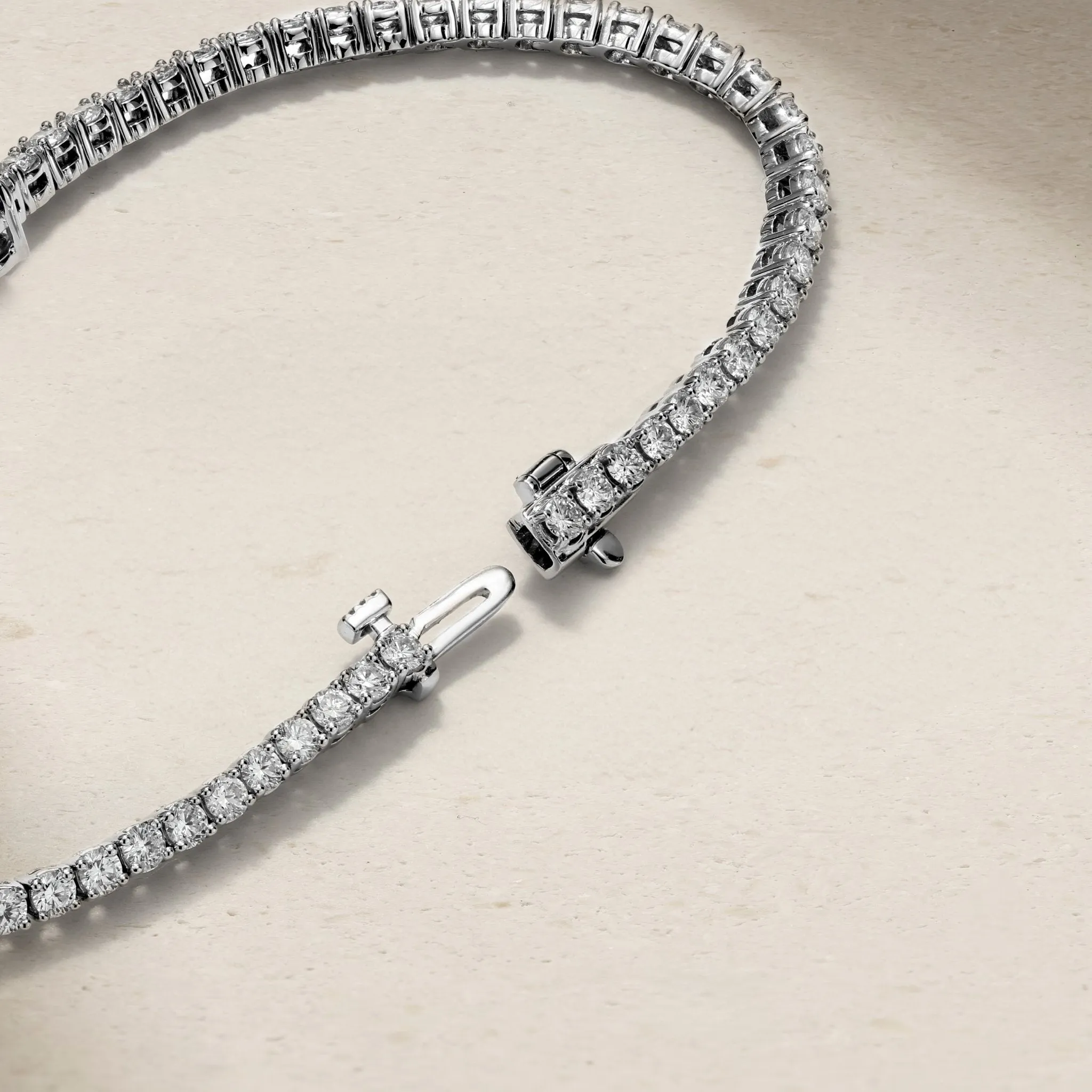 Dilara Sapphire and Diamond Tennis Bracelet