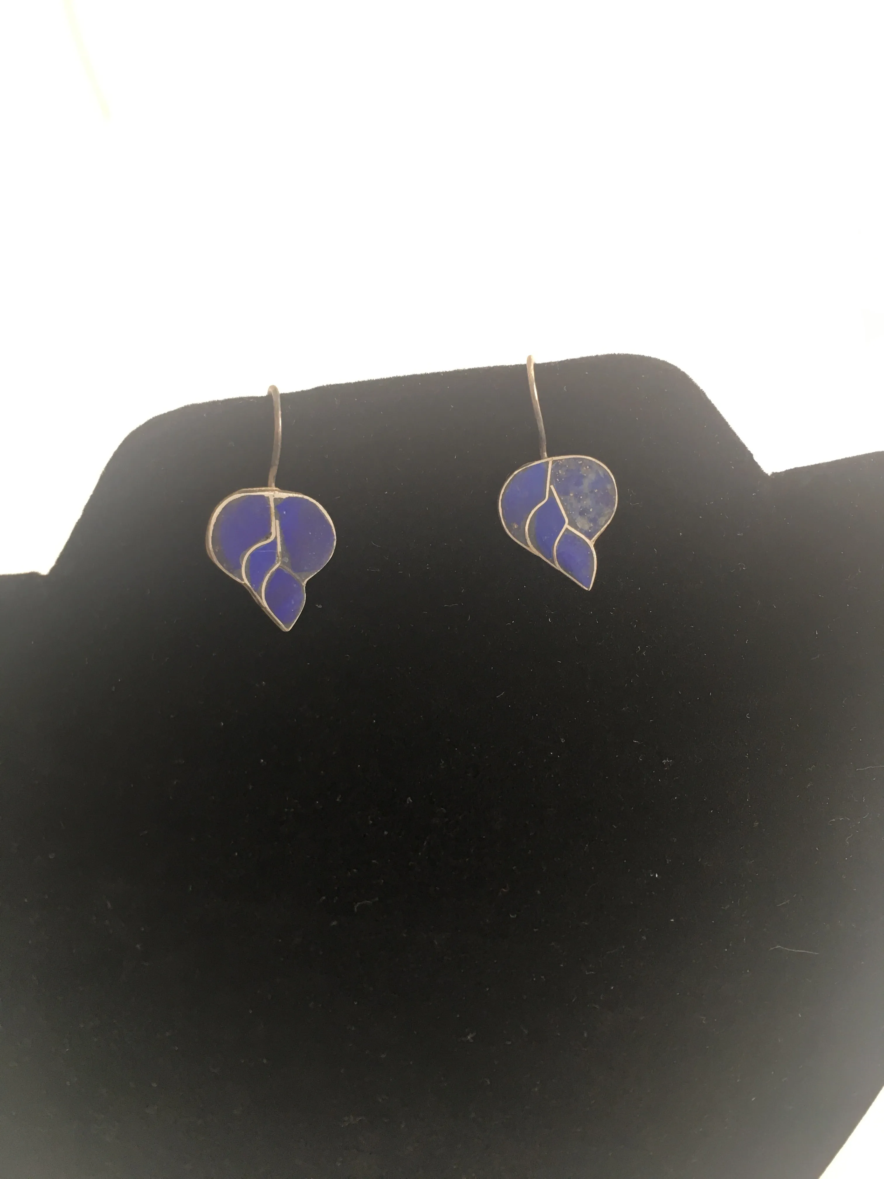 Earrings Blue Lapis Artisan Earrings