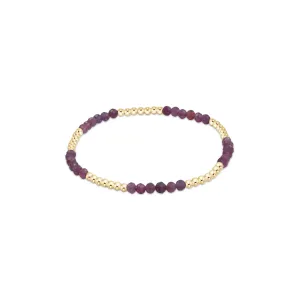 Enewton - Blissful Pattern 2.5mm Bead Bracelet - Ruby