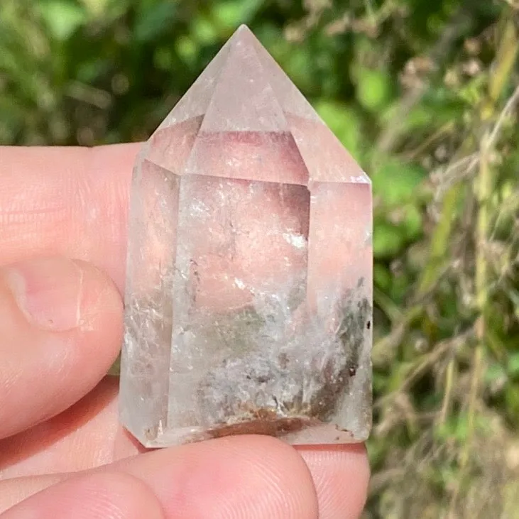 Garden Quartz / Phantom Quartz Lodolite Included Quartz Phantom Quartz Tower