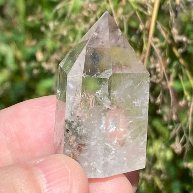 Garden Quartz / Phantom Quartz Lodolite Included Quartz Phantom Quartz Tower