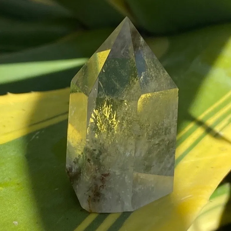 Garden Quartz / Phantom Quartz Lodolite Included Quartz Phantom Quartz Tower