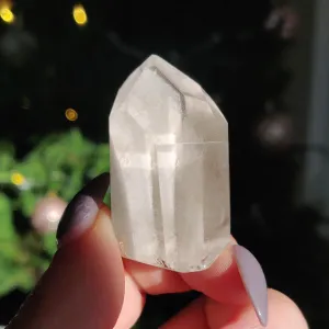 Garden Quartz Point, Lodolite Point (#9)