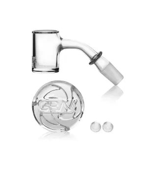 GRAV® 14mm 45° Seamless Quartz Banger Set