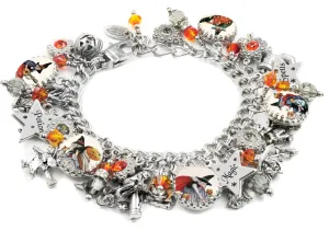 Halloween Charm Bracelet, The Mystic Witch