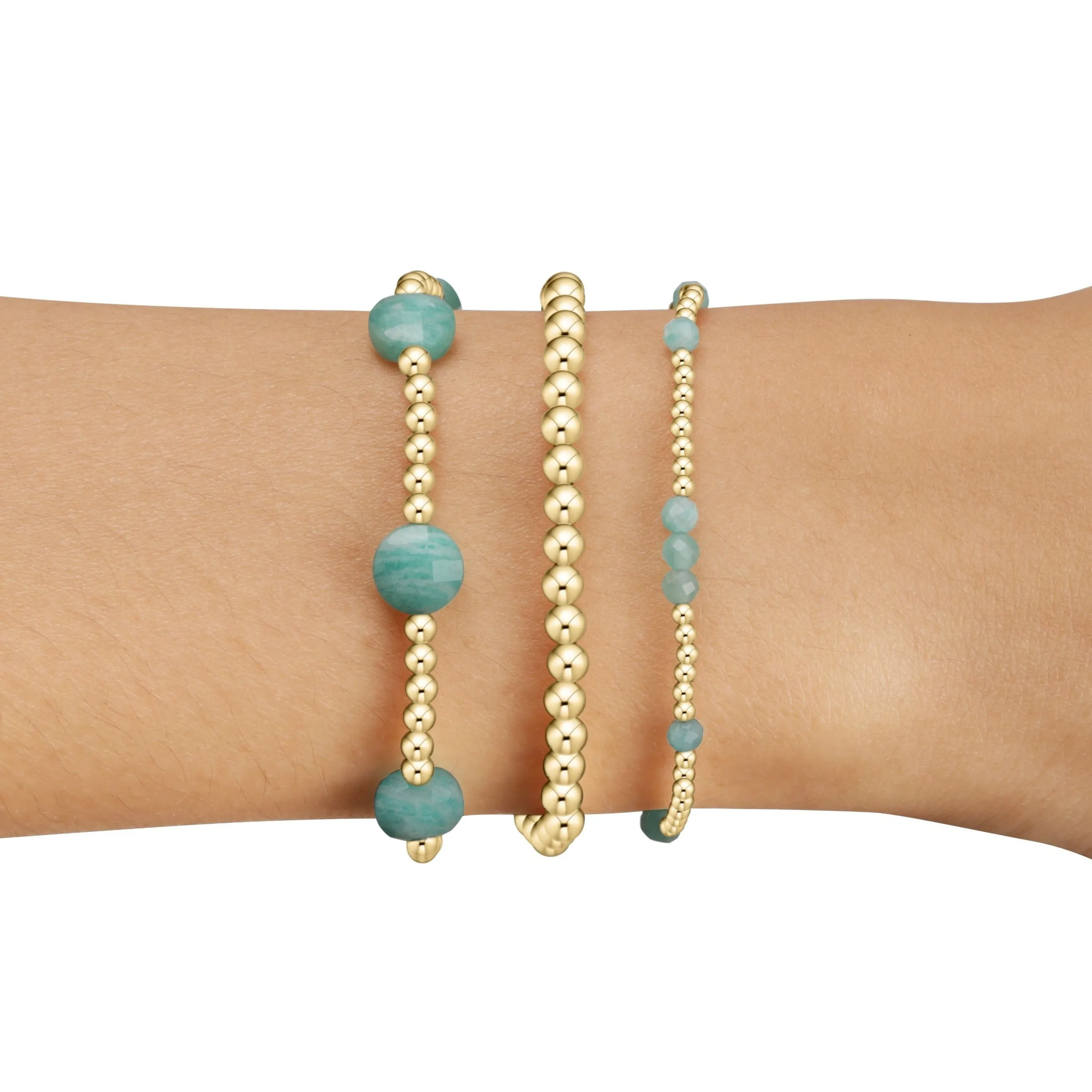 Hope Admire Stack - Amazonite