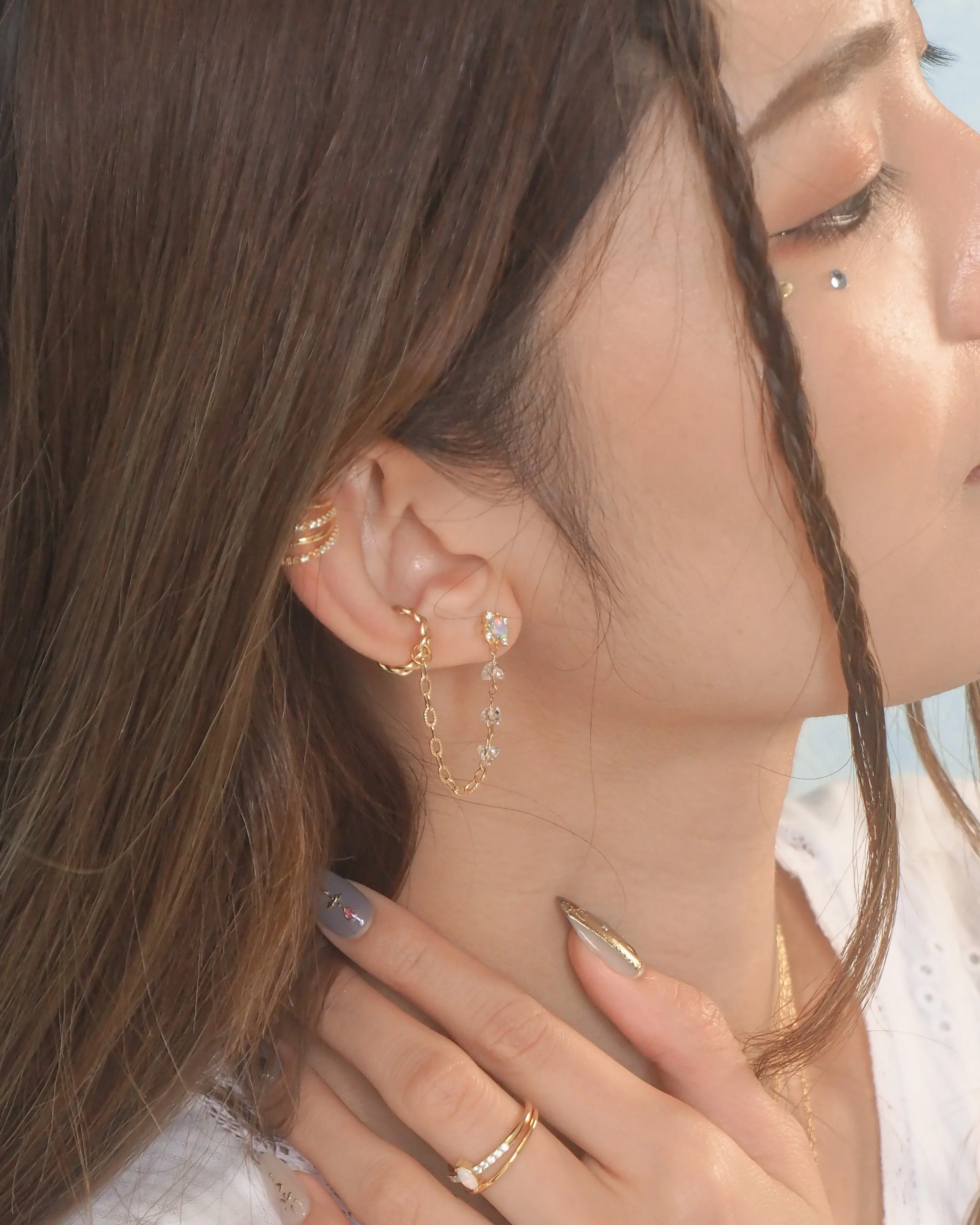 Je T’aime - Opal 3-way Earrings