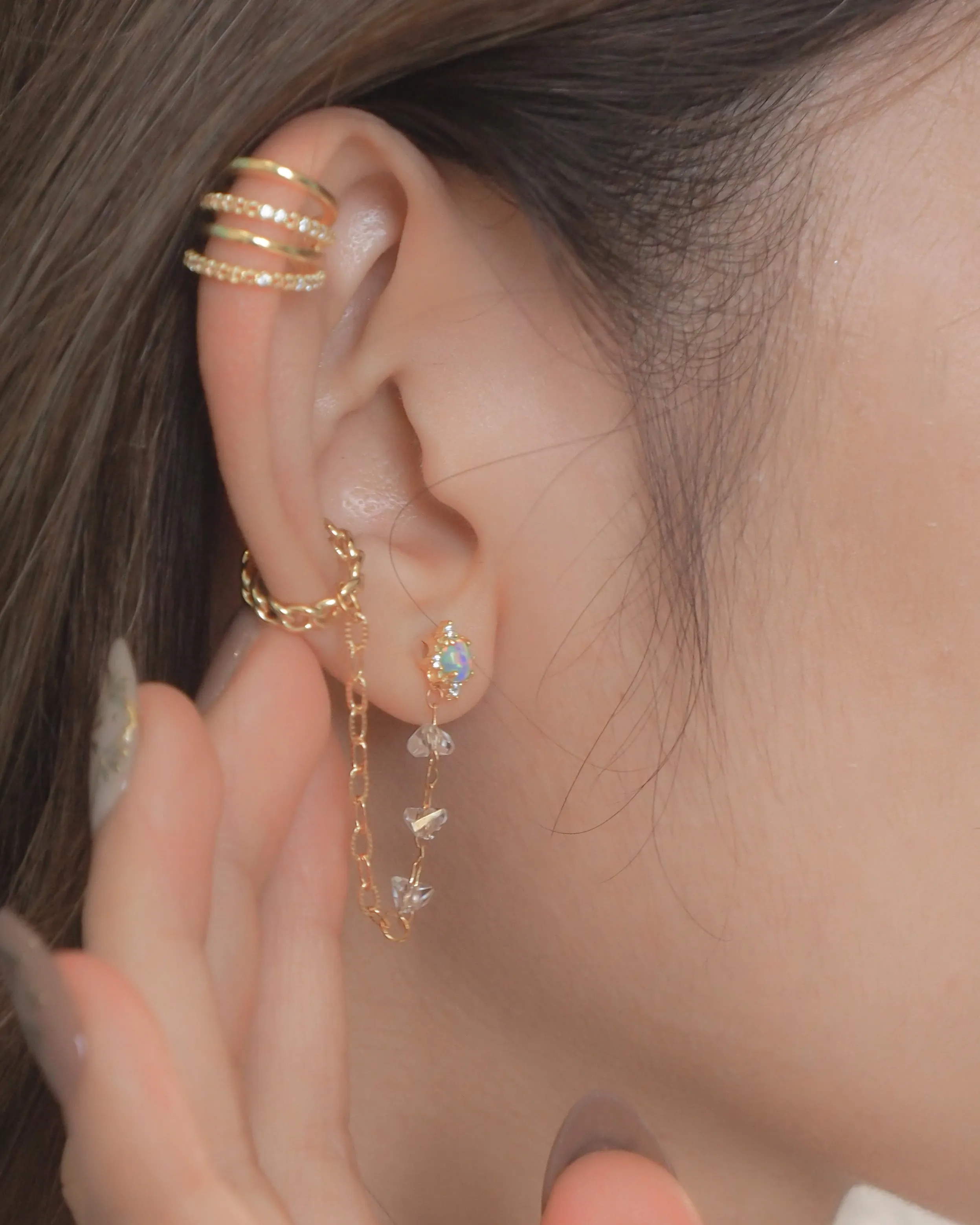 Je T’aime - Opal 3-way Earrings