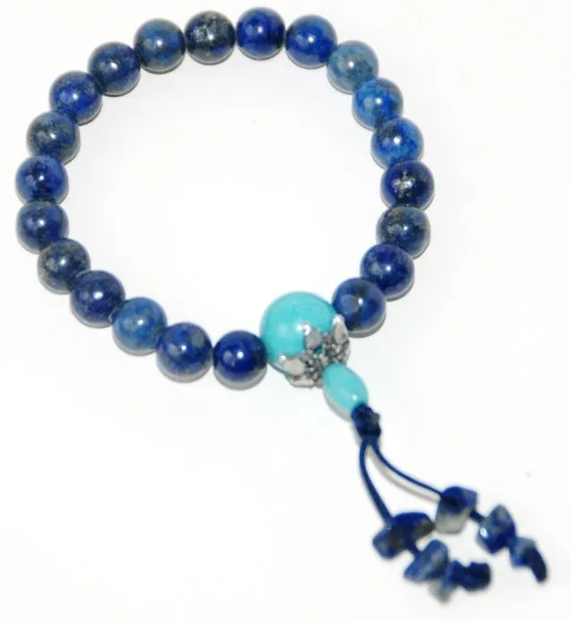 Lapis Wrist Mala