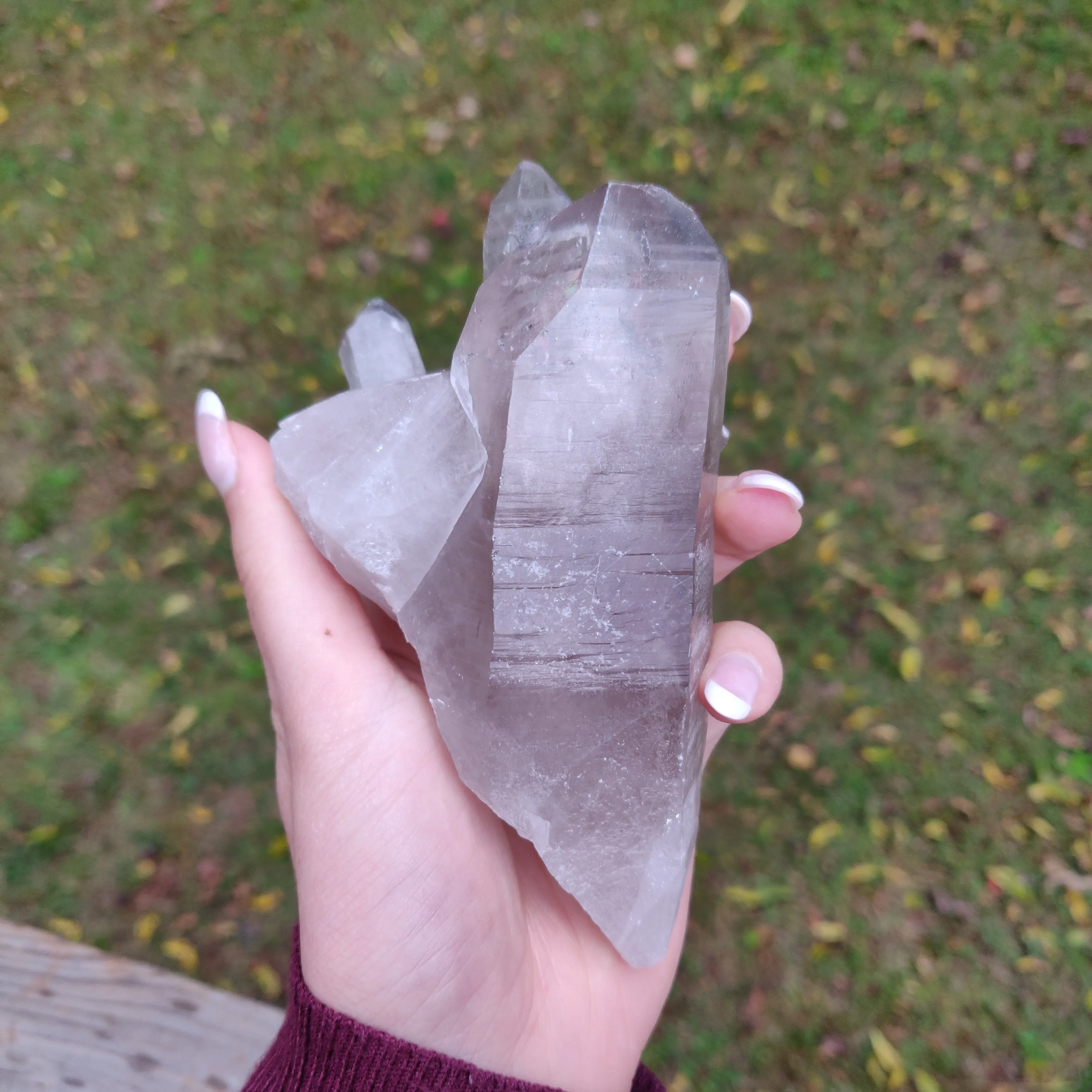 Lemurian Smoky Quartz Point (#11)