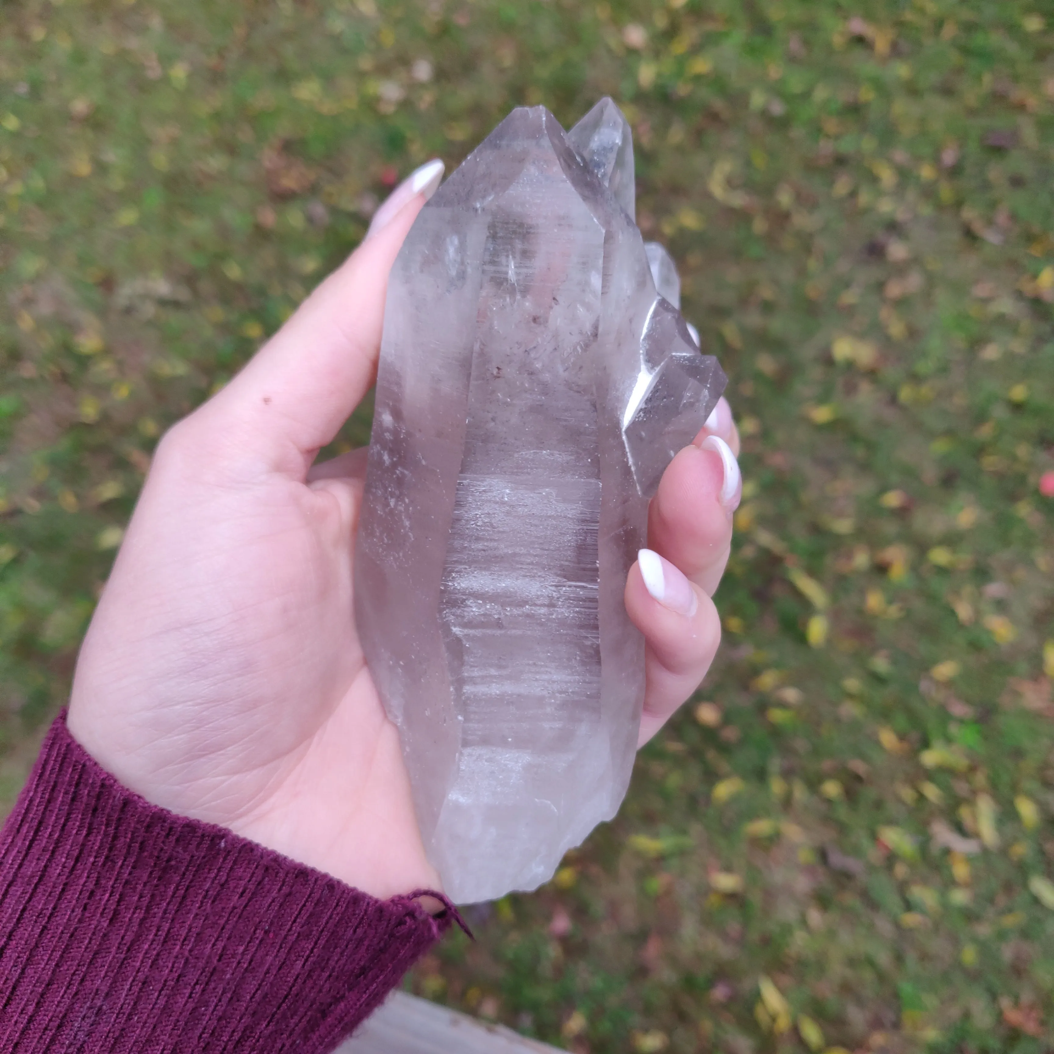 Lemurian Smoky Quartz Point (#11)