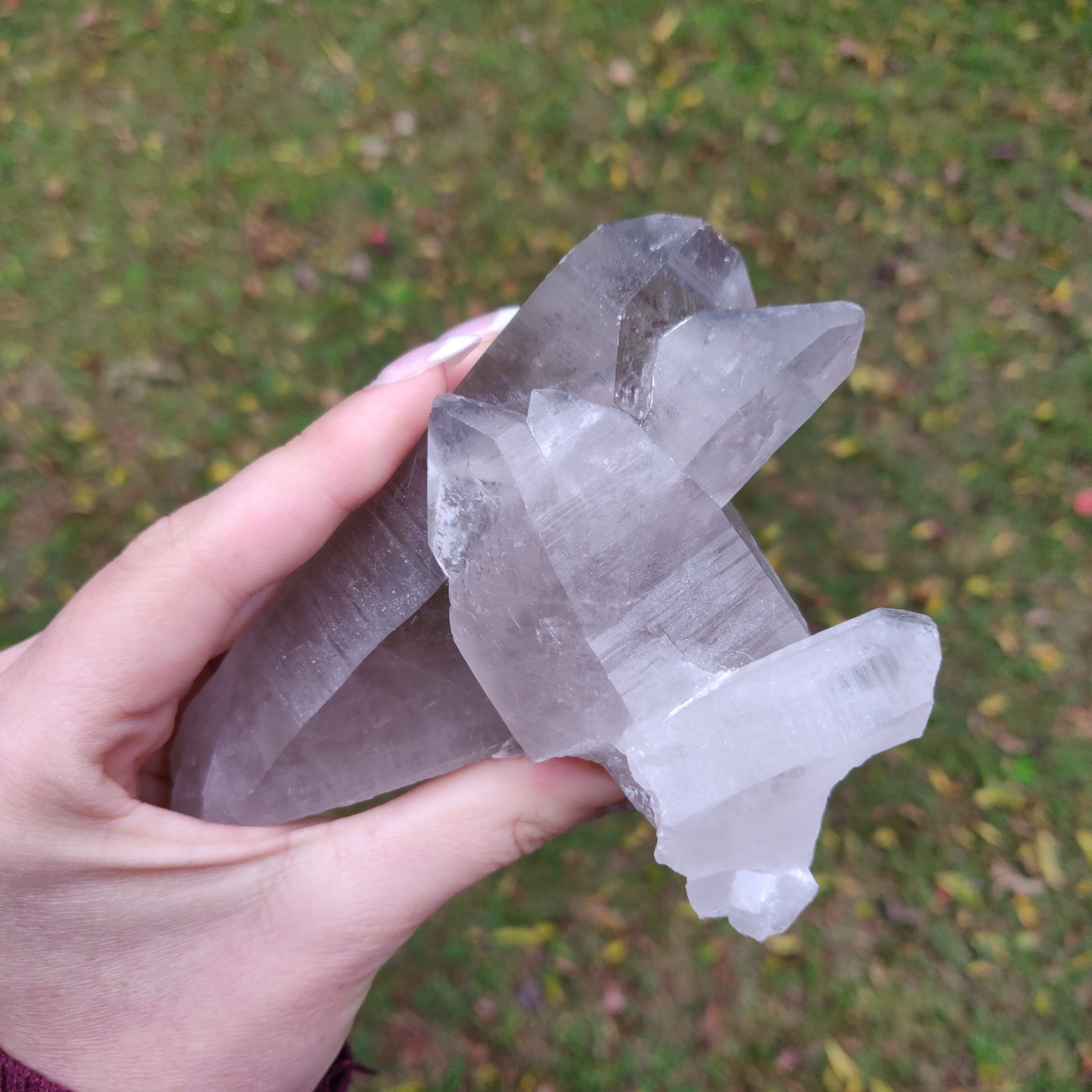 Lemurian Smoky Quartz Point (#11)