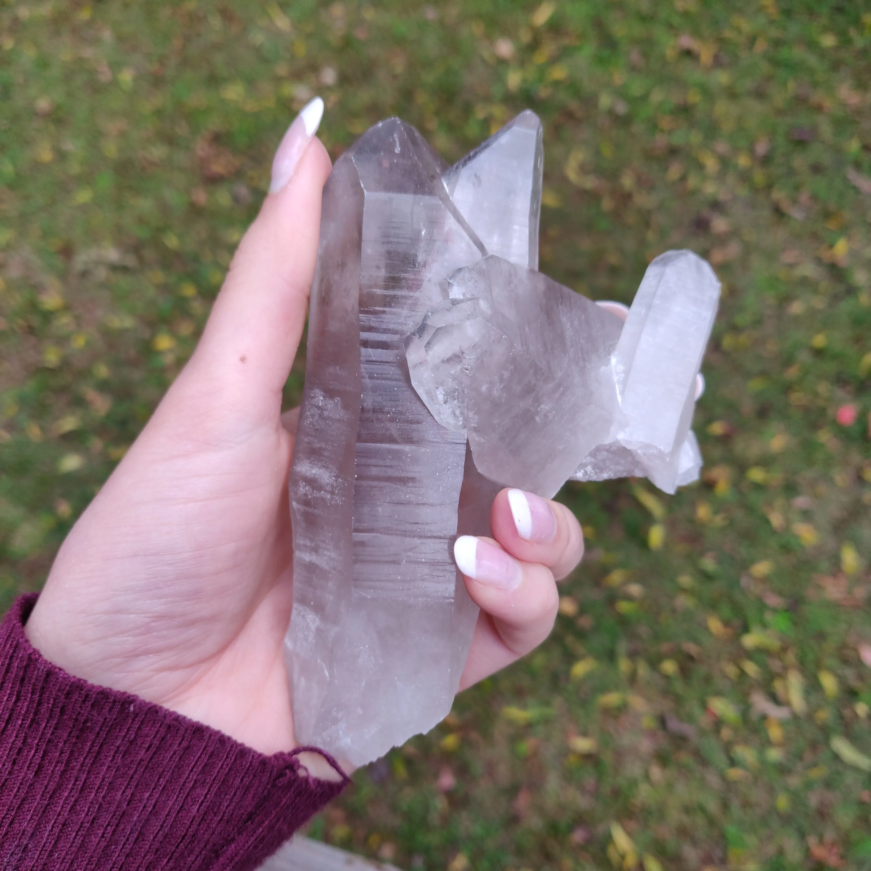 Lemurian Smoky Quartz Point (#11)