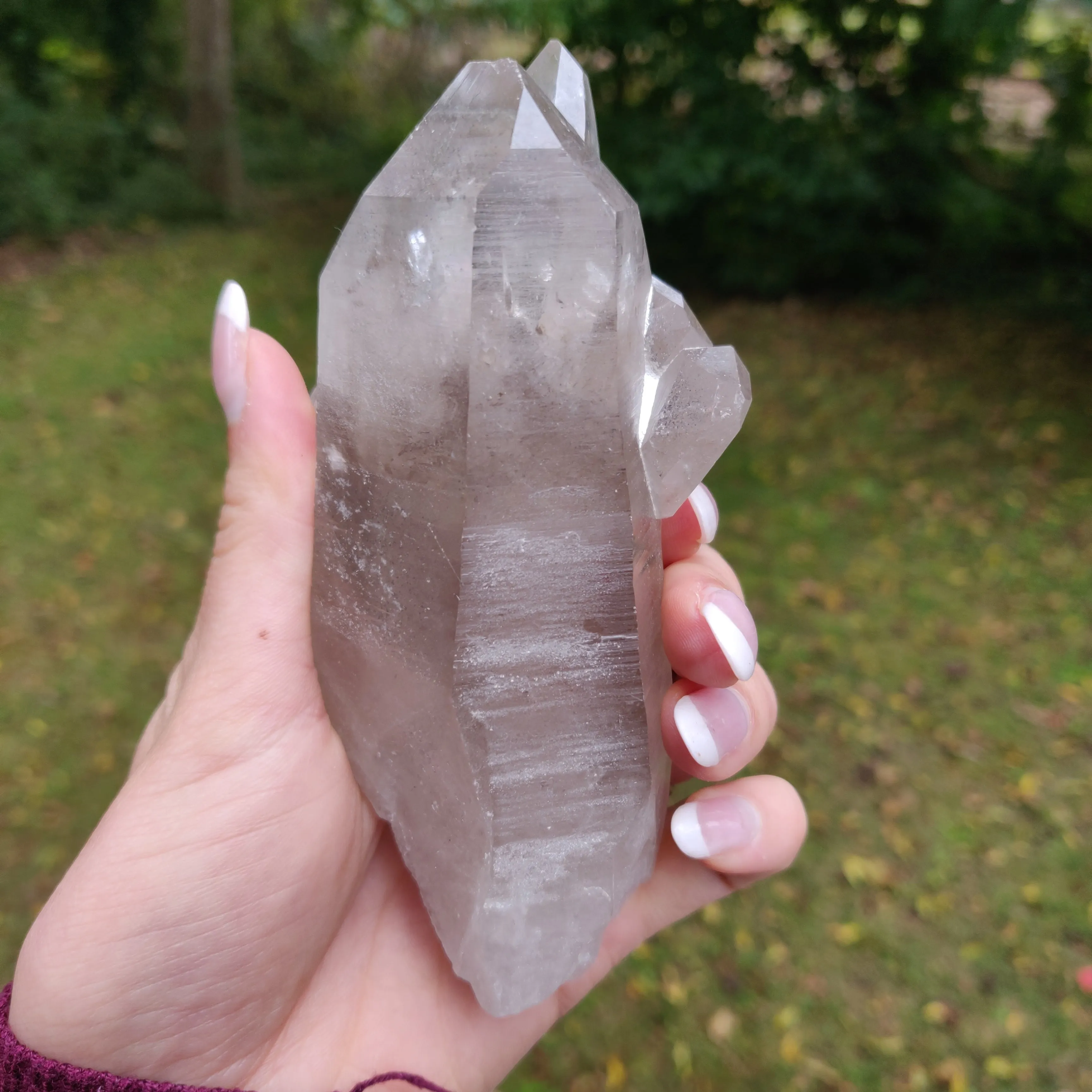 Lemurian Smoky Quartz Point (#11)