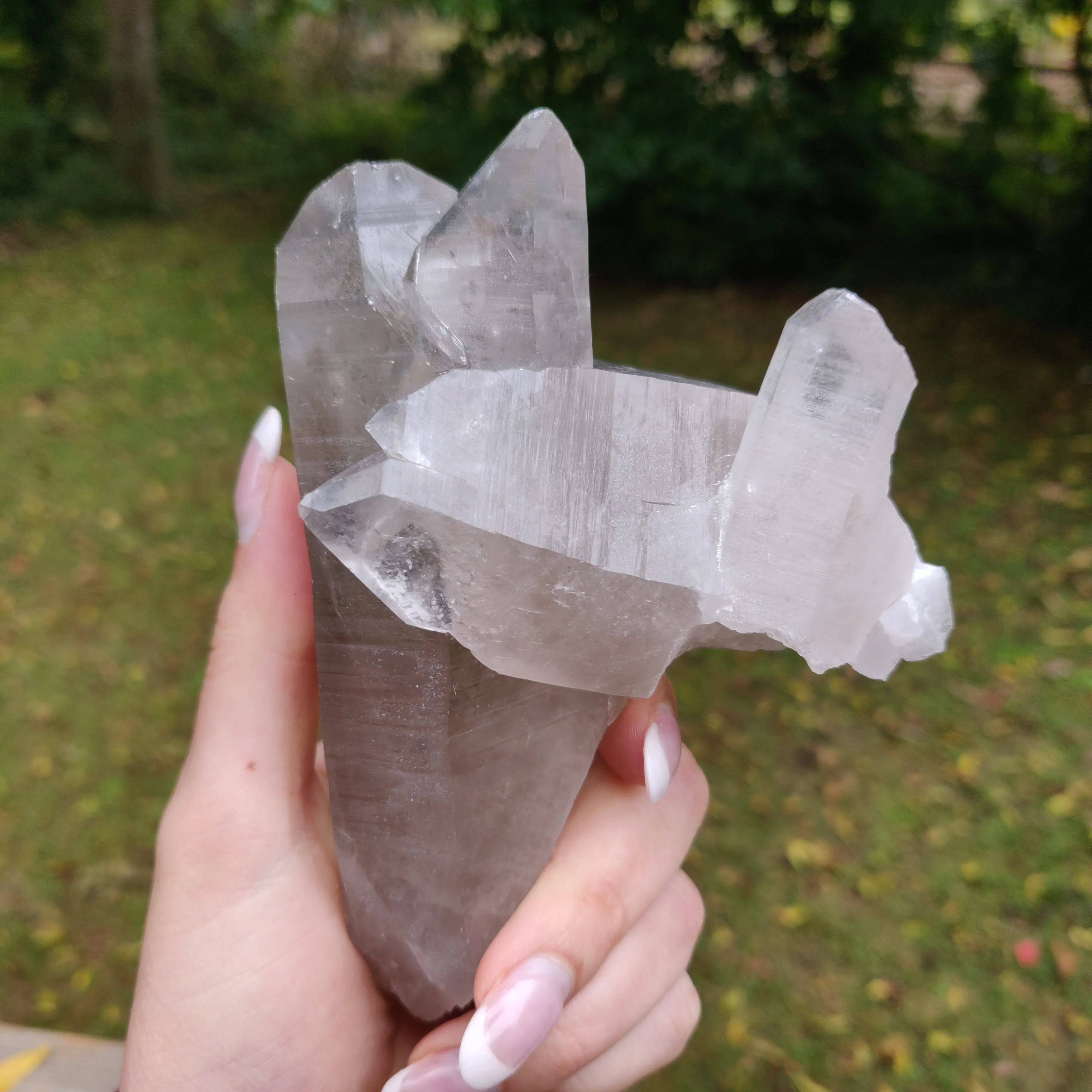 Lemurian Smoky Quartz Point (#11)