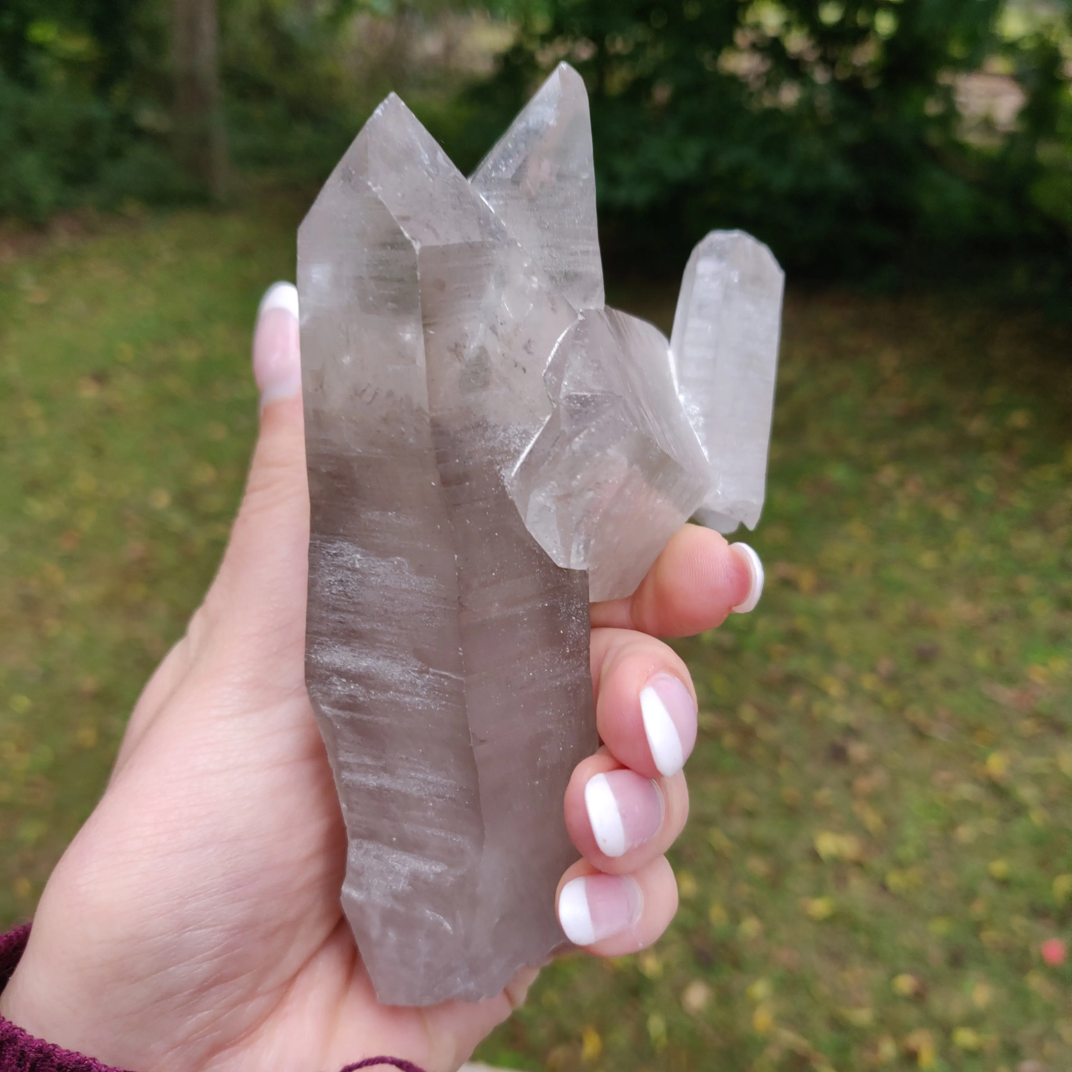 Lemurian Smoky Quartz Point (#11)