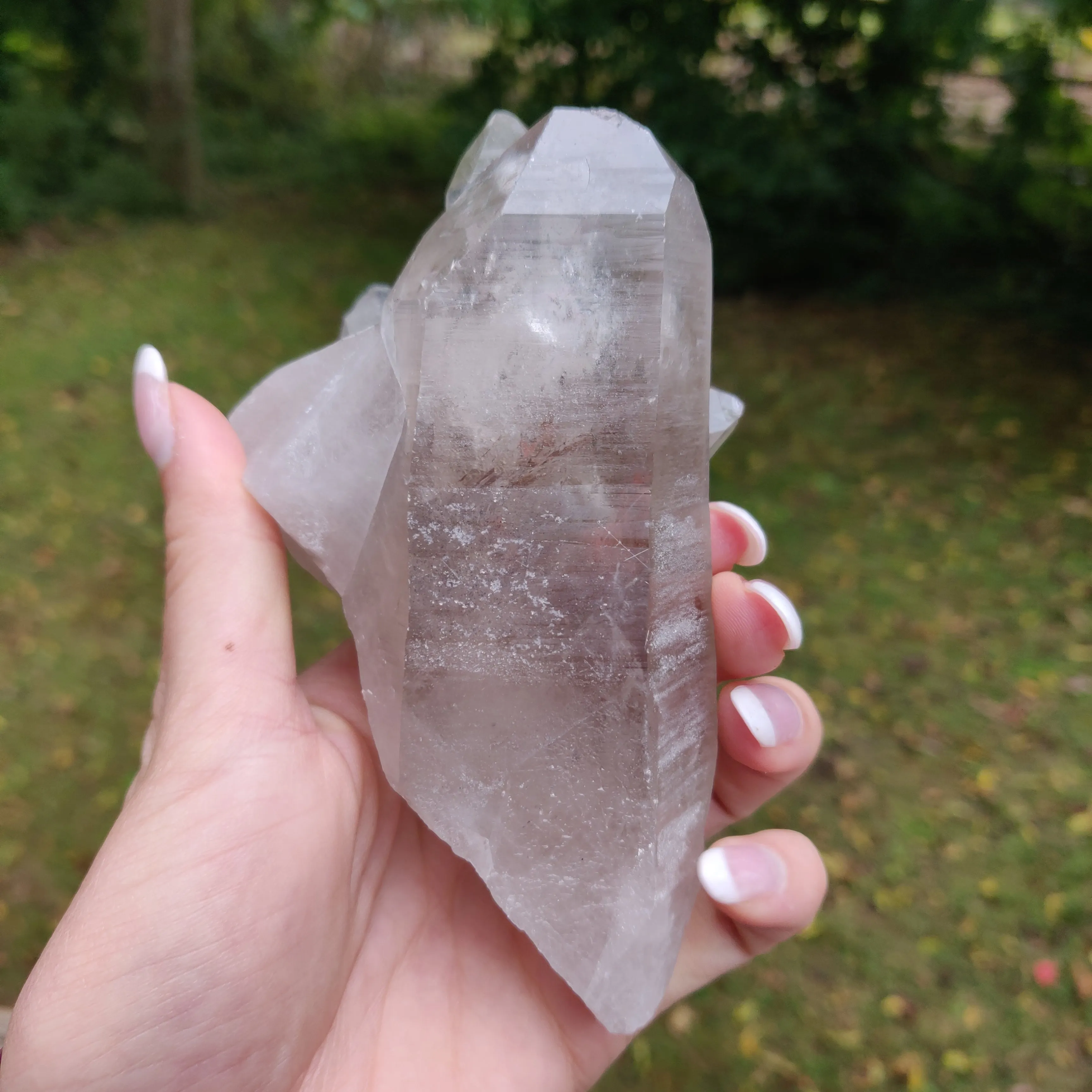 Lemurian Smoky Quartz Point (#11)