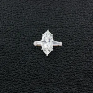 Marquise Diamond Engagement Ring