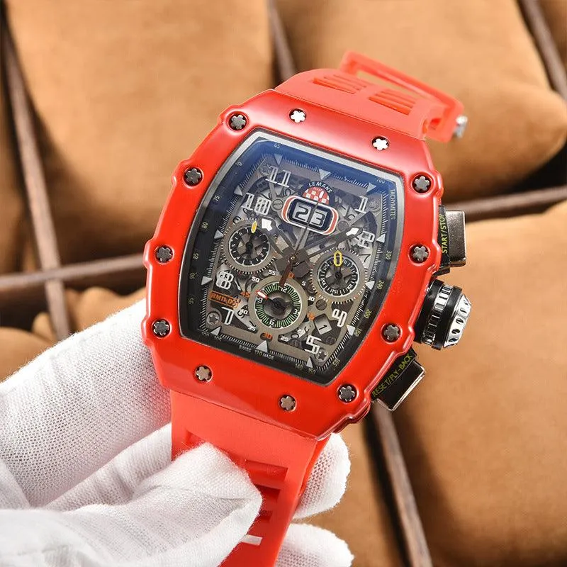 Modern Sports Mechanical Wind Quartz Small Three-plate Craft Watch