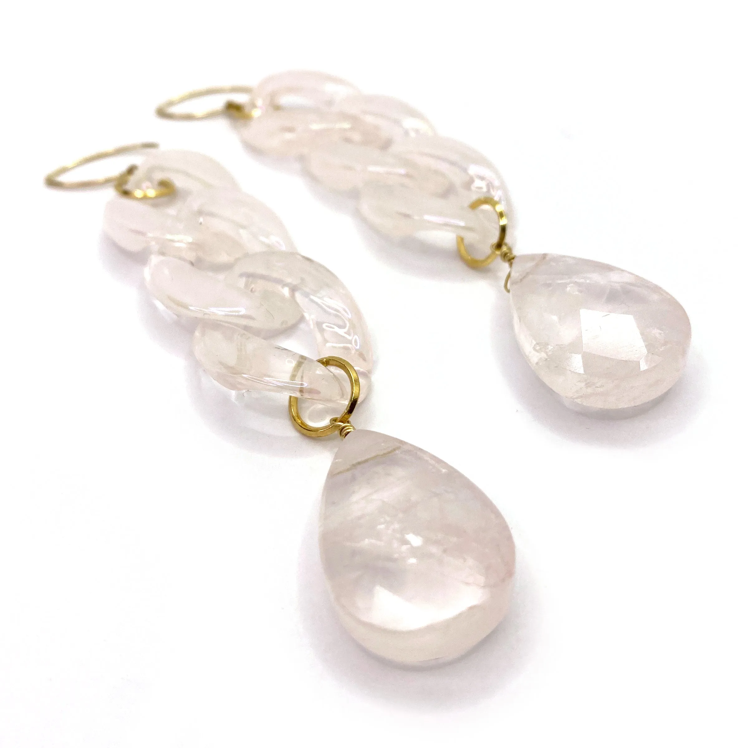 MPR x THE IMAGINARIUM: Rose Quartz Sparkle Surprise Earrings