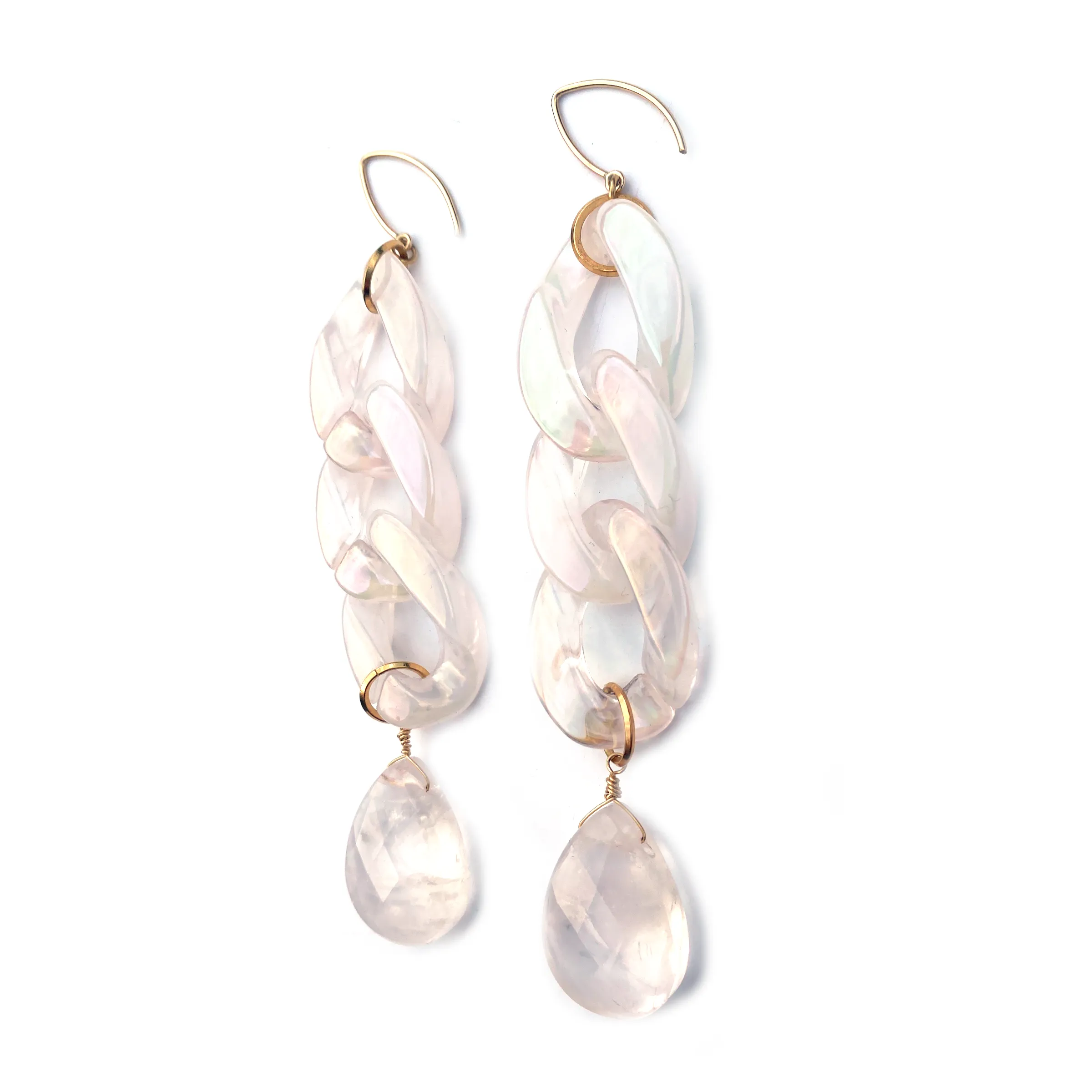 MPR x THE IMAGINARIUM: Rose Quartz Sparkle Surprise Earrings