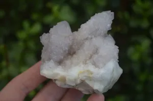 Natural Pale Lilac Spirit Quartz Clusters x 6 From Boekenhouthoek, South Africa