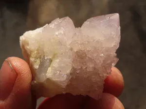 Natural Pale Lilac Spirit Quartz Crystals x 35 From Boekenhouthoek, South Africa