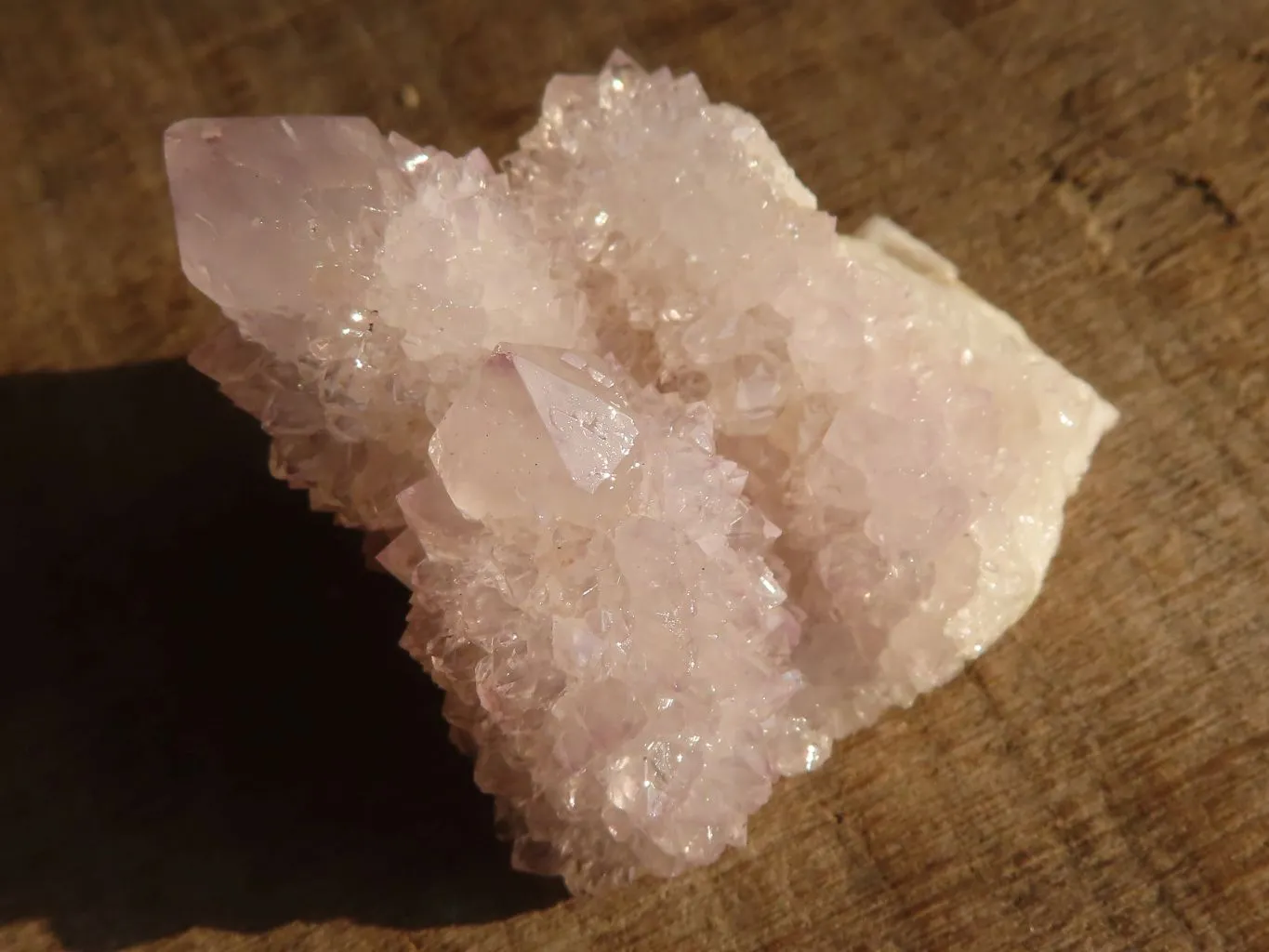 Natural Pale Lilac Spirit Quartz Crystals x 35 From Boekenhouthoek, South Africa